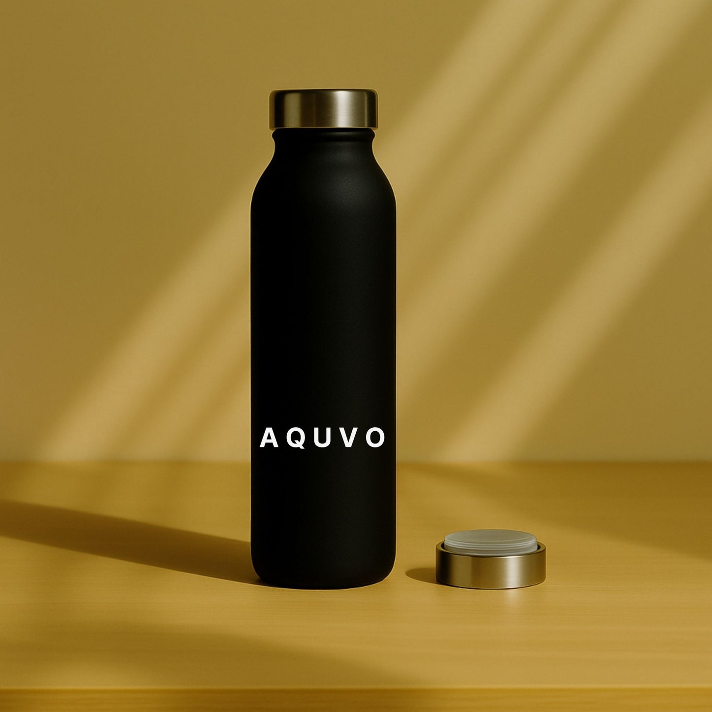 AQUVO Bottle · Black