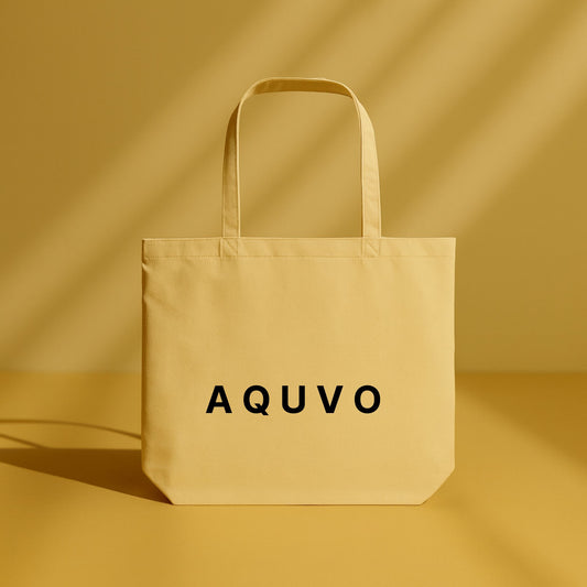 AQUVO Shopping Tote · Sand